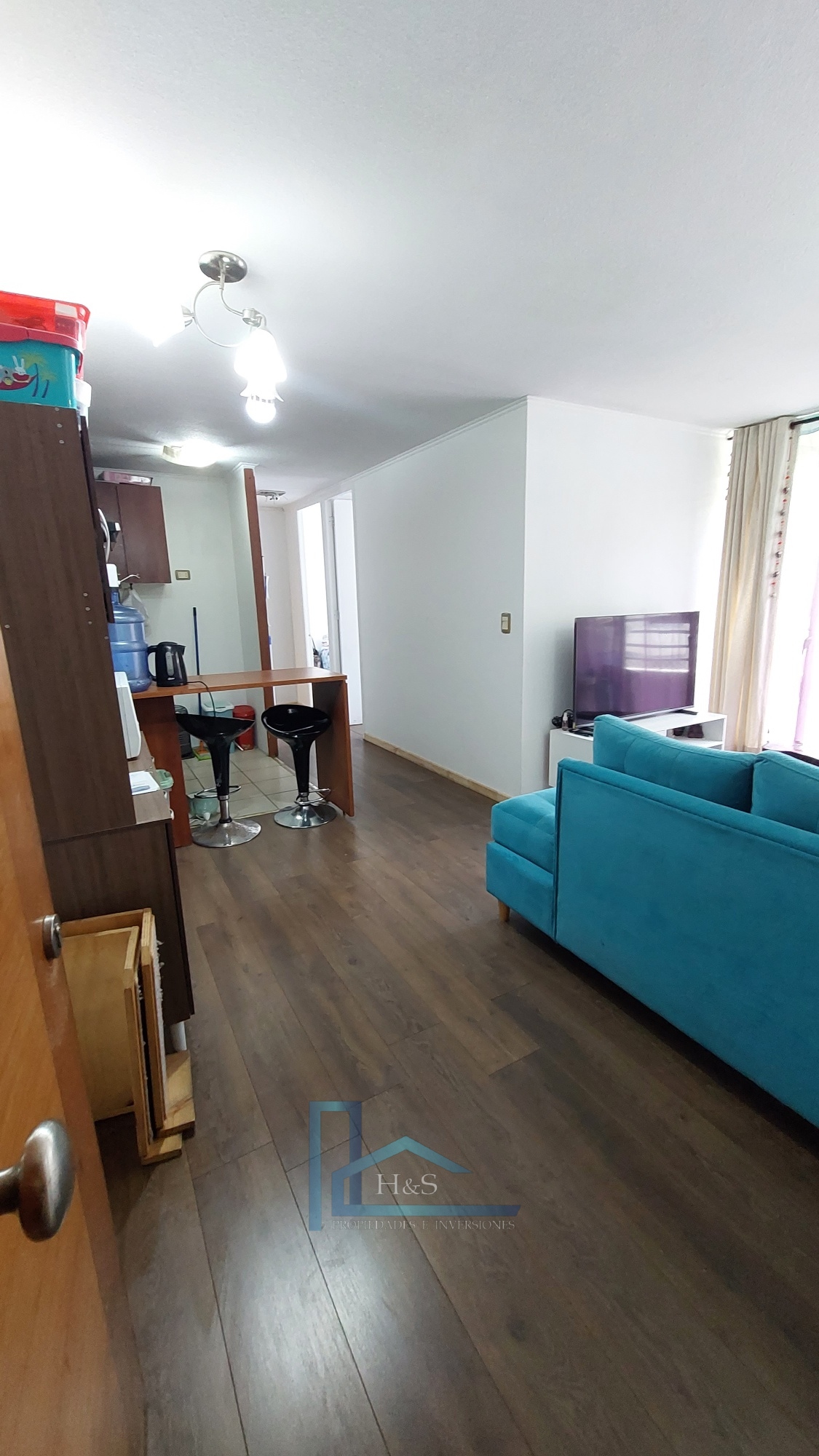 Departamento En Venta De 2 Dorm. 1 Baño. En Santiago