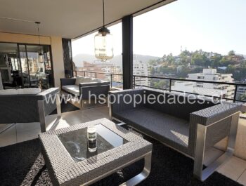 Hermoso Departamento Con Vista Periférica De Santiago. Hermoso Departamento Con Vista Periférica De Santiago.